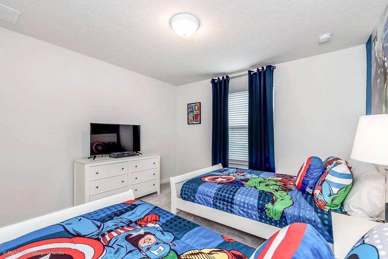 度假居 New Dec 2018! Solterra 6Bd/4Ba Pool Home #6St452 达文波特 美国